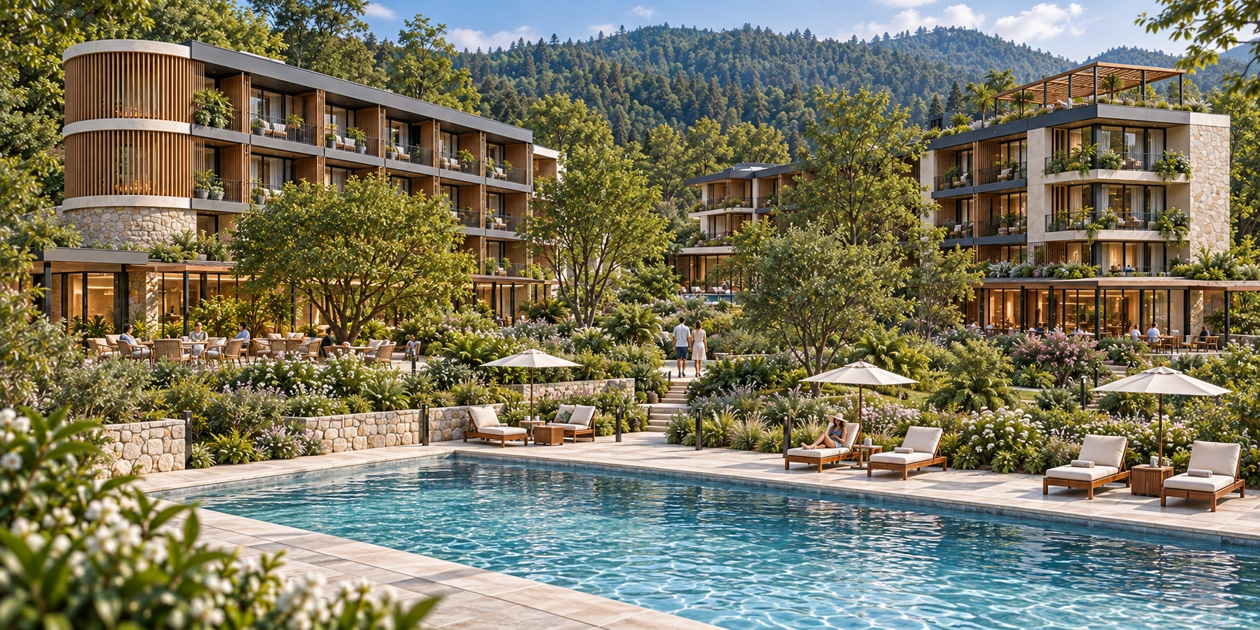 Botanico Hills — კონცეპტუალური ვიზუალიზაცია